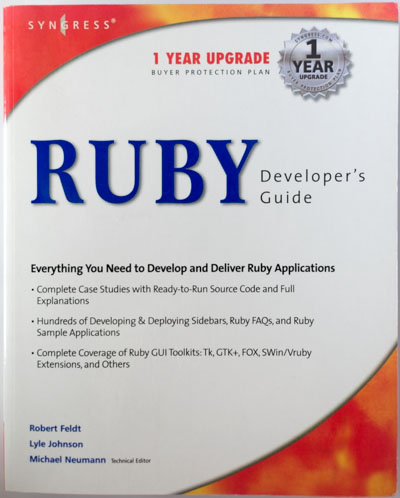 Book Ruby Developers Guide